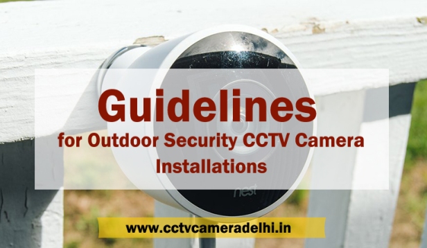Outdoor CCTV camera